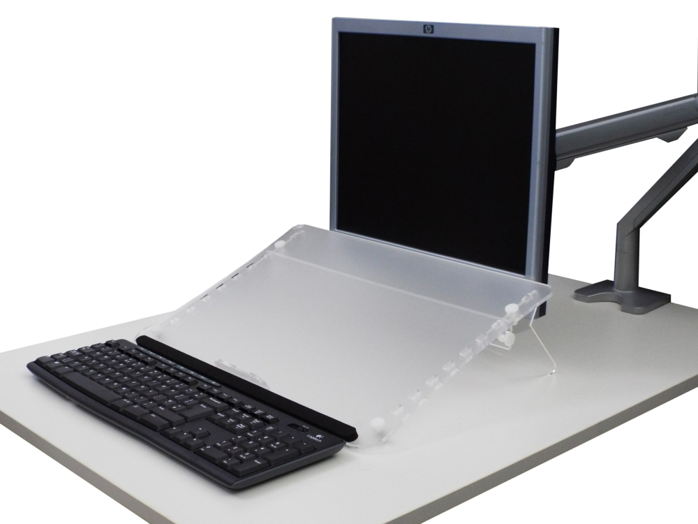 Clear Copy Document Holder & Writing Slope